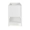 Alaterre Furniture Bennet 3pc Wooden Bathroom Vanity Set - 60-in. L Vanity, 30-in. L Mirror, 25-in. Wall Shelf, White AVAN6000WHAA - alternate 10